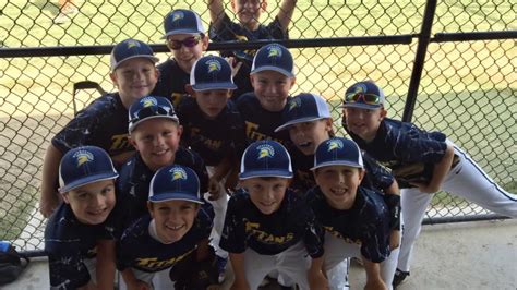 9U Titans Baseball 2016 - YouTube