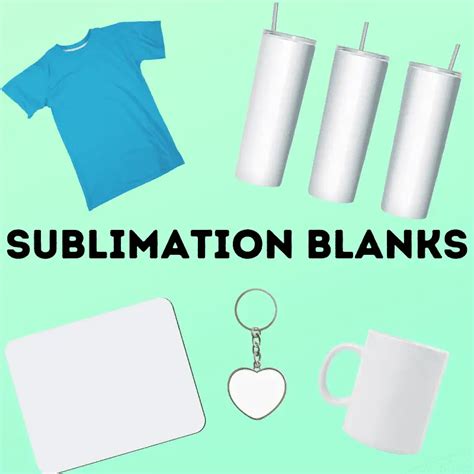 Guide to Sublimation Blanks – Craft-ILY