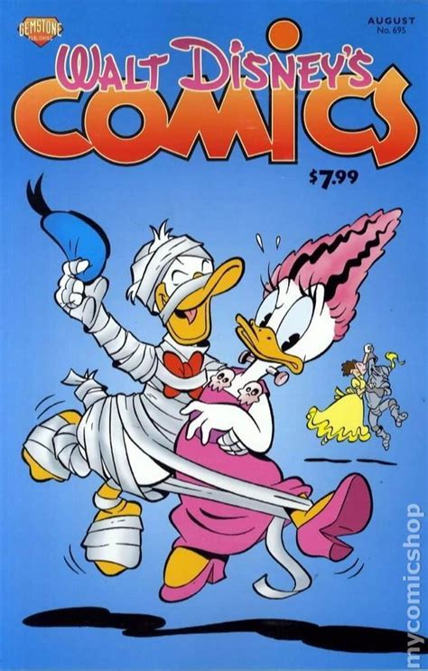 Walt Disney's Comics and Stories (1940 Dell/Gold Key/Gladstone) 695 donald daisy duck comic book ...