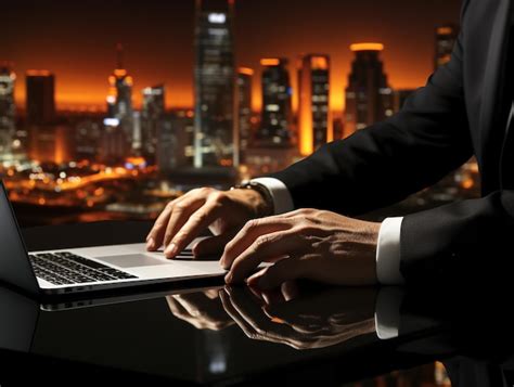 Premium AI Image | businessman laptopbusinessman laptop