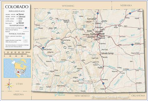 Mile Marker Map Colorado | Living Room Design 2020