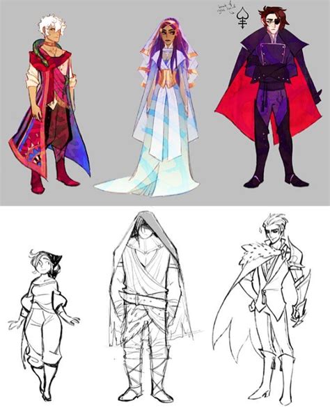 An early character lineup we posted during last night's Ask Arcana on ...