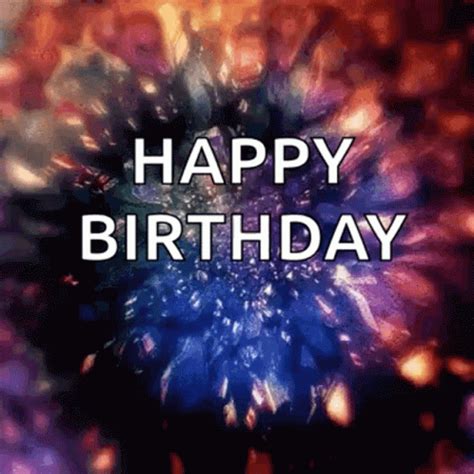 Happy Birthday Celebrate GIF - HappyBirthday Celebrate Sparkles - Discover & Share GIFs