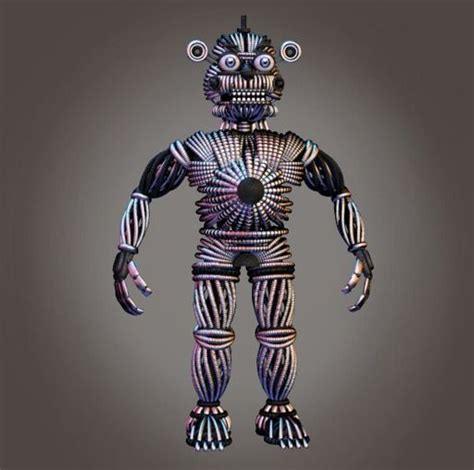 Transparent Funtime Freddy endoskeleton | Five Nights At Freddy's Amino