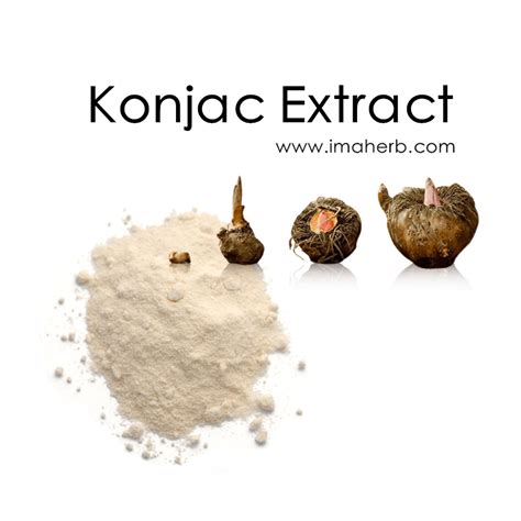 Konjac Extract, Konjac Root Extract, Konjac Glucomannan, Amorphophallus ...