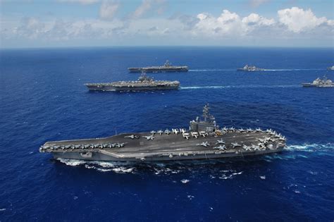 US Navy Deploys Six Aircraft Carriers to High-Profile Regions - CTN News