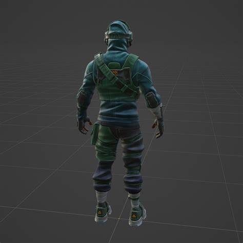 Reflex - Fortnite 3D Model by Shevraar