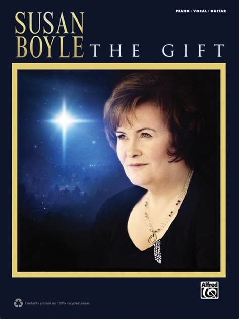 Susan Boyle: The Gift: Piano/Vocal/Guitar Book: Susan Boyle | Sheet Music