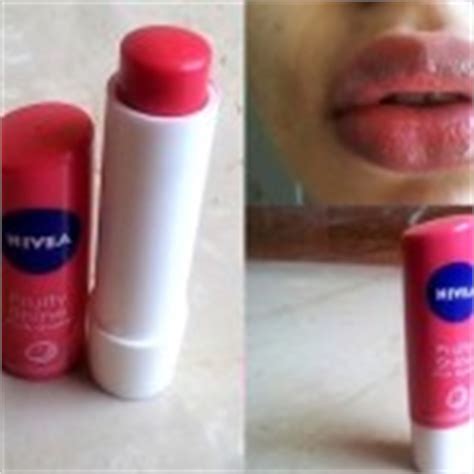 Nivea Fruity Shine Strawberry Lip Balm: Review, Swatches, Price