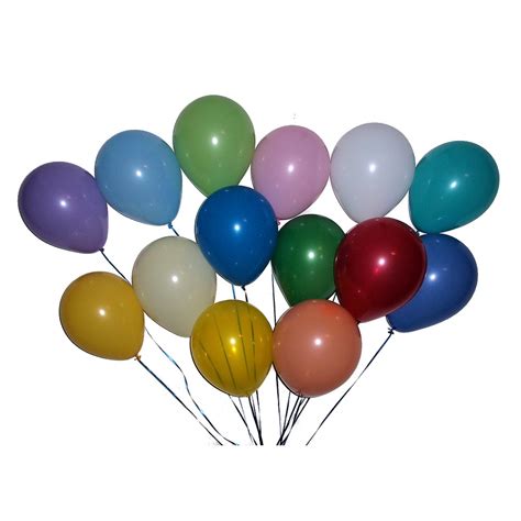 Lots of Colors Helium Latex Balloons - 15