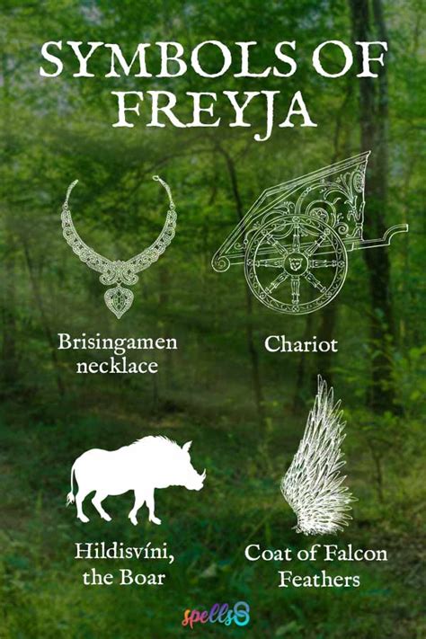 Freyja: Goddess Symbols, Correspondences, Myth & Offerings – Spells8