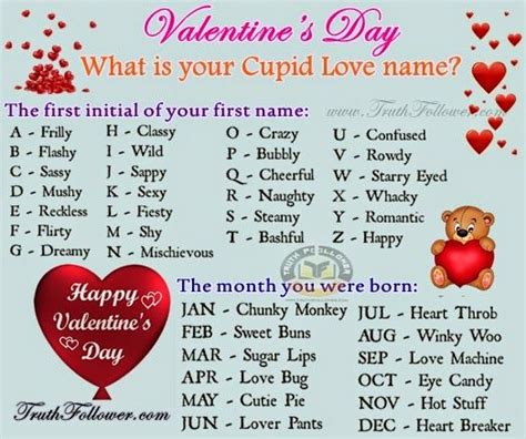 Funny Names For Valentine Day - Funny PNG