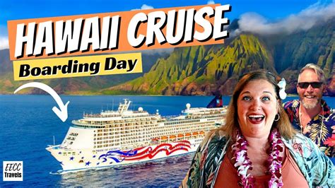 Boarding NCL Pride of America - FOUR ISLAND Cruise Around HAWAII (+ Full Ship Tour) - YouTube