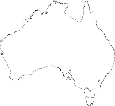 Australia Continent Geography · Free vector graphic on Pixabay