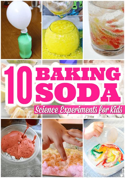 10 Amazing Baking Soda Science Experiments for Kids - From ABCs to ACTs