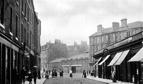 Tour Scotland Photographs: Old Photograph Roxburgh Street Greenock Scotland