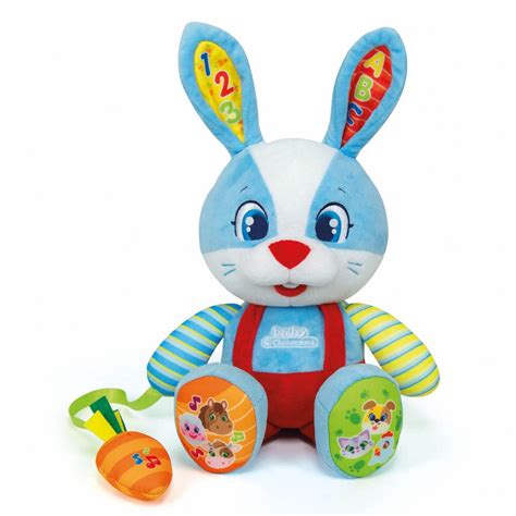 baby Clementoni Baby Educational Baby Toddler Interactive Plush Rabbit ...