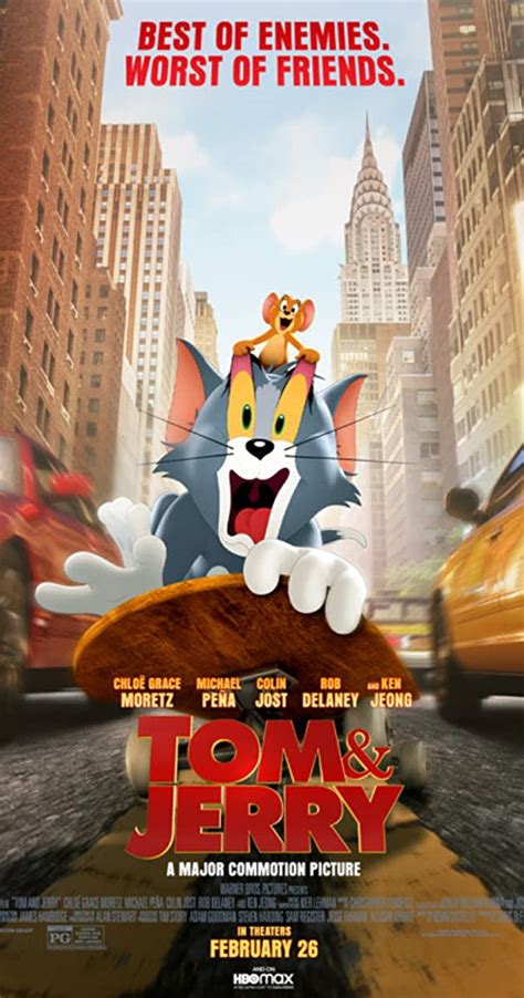 "Tom & Jerry" (2021): A Passable Yet Improved Feat of the Hanna-Barbera ...