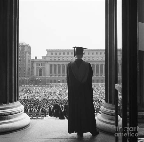 Columbia University Graduate Photograph by Bettmann - Fine Art America