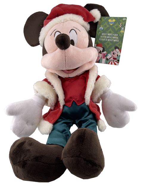 Disney Holiday Plush - 2023 Santa Mickey Mouse - 15"