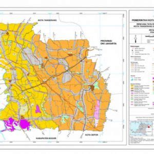 Peta Kota Tangerang – Meteor