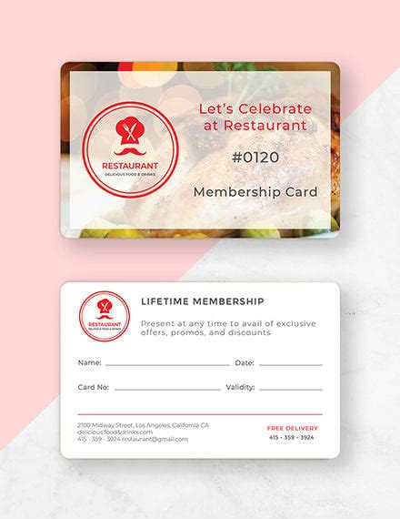 9+ Membership Card Templates - Illustrator, InDesign, Word, PSD, PDF ...