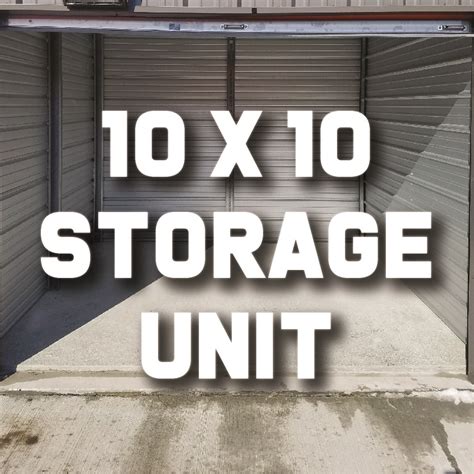 10 x 10 Storage Unit | Highland Self-Storage