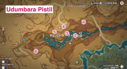 Genshin | Udumbara Pistil Locations & Uses - GameWith