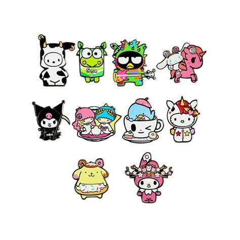 Tokidoki x Hello Kitty and Friends Enamel Pin Blind Box