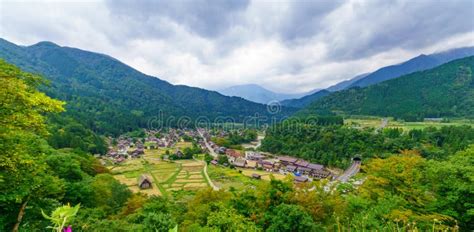 Ogimachi Village in Shirakawa-go Stock Image - Image of countryside ...