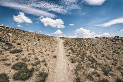 Hiking Trail in the Sierra Nevada Mountains Stock Photo - Image of adventure, desert: 63414624