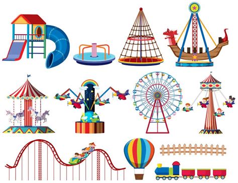 Mondial Fairground Rides Clipart