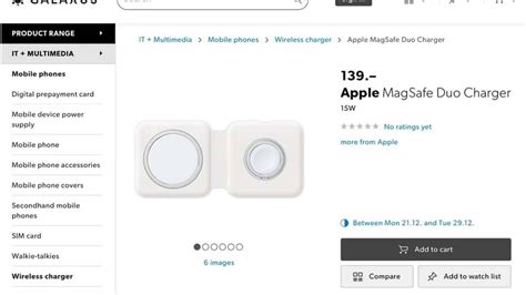 Apple’s MagSafe Duo charger might actually arrive before the holidays