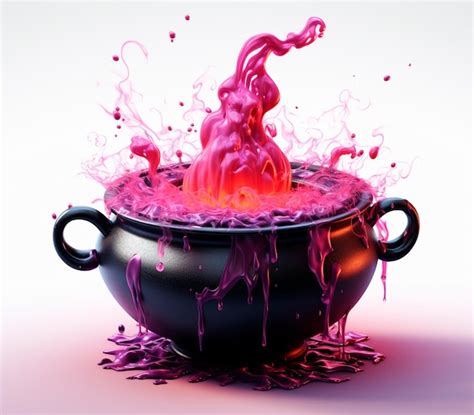 Premium AI Image | halloween photo of a witch cauldron