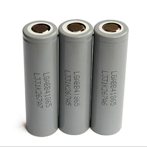 New 0riginal LG 18650 rechargeable batteries 3.7v LG18650B4 2600mah Lithium li ion battery for ...