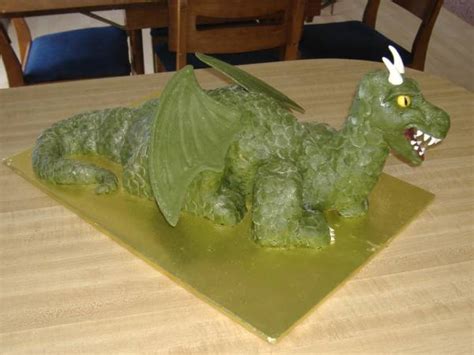 Dragon Cake Tutorial - CakeCentral.com