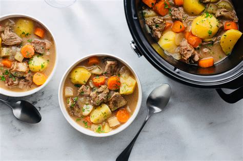 Traditional Slow Cooker Irish Lamb Stew Recipe