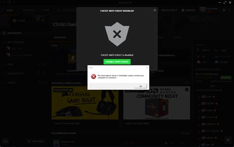 FACEIT ANTI CHEAT : r/FACEITcom