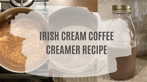 Irish Cream Coffee Creamer Recipe - Our Delicious Guide