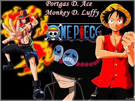 🔥 Download Luffy Ace Two Brothers Wallpaper One Piece Anime by @markb10 ...