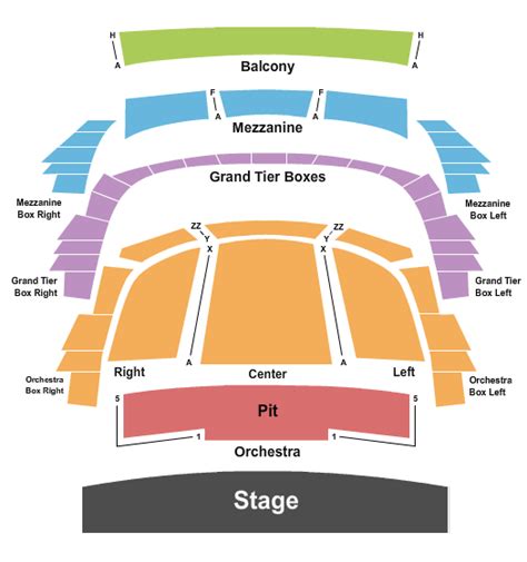 HEB Performance Hall At Tobin Center for the Performing Arts Seating Chart | Star Tickets