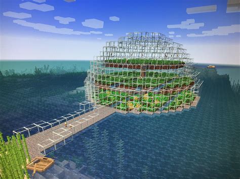 上 minecraft glass dome build 131165-Minecraft building glass dome - Imagejoshbax