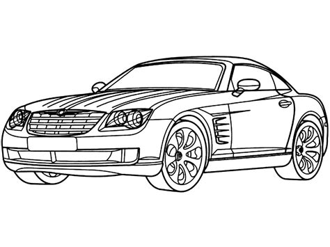 Printable Bentley coloring page - Download, Print or Color Online for Free