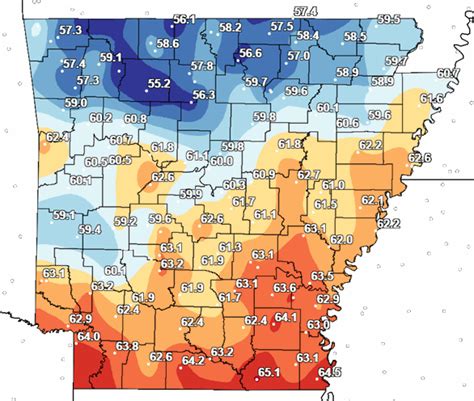 NWS Little Rock, AR - New Elevation Based Zones in the Little Rock ...