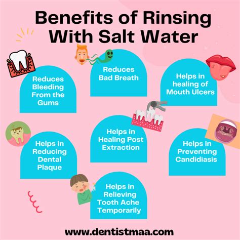 The Ultimate Guide to Benefits of Salt Water Rinses and Gargles - DentistMaa