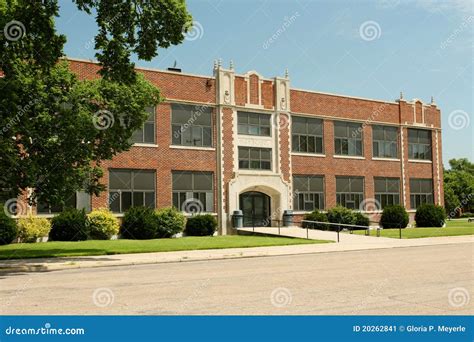 Generic High School Building Stock Image - Image: 20262841