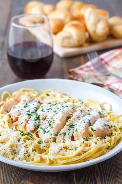 Chicken Fettuccine Alfredo Olive Garden