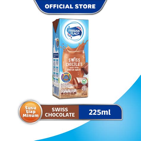 Jual Frisian Flag Swiss Chocolate Susu UHT [225 mL] di Seller Bliblimart (Ibu & Anak) - Gudang ...