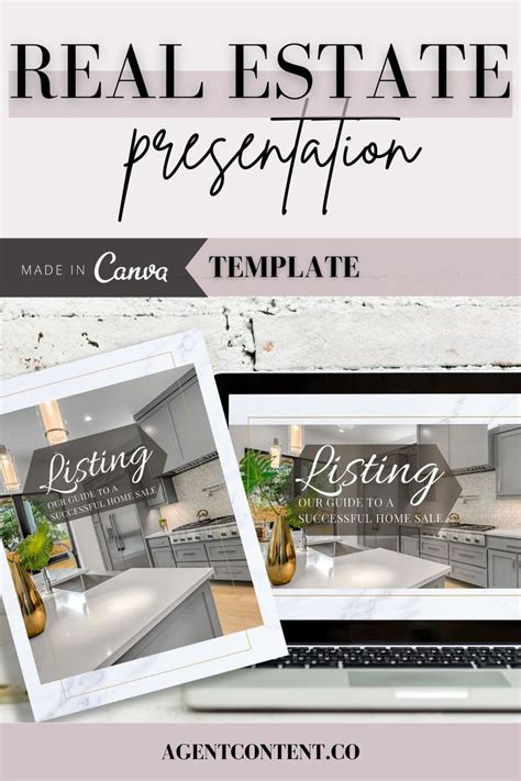 Real Estate Listing Presentation Template | Printable Sales Guide | Realtor Listing Pres ...