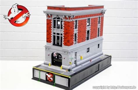 Check Out This Amazingly Detailed 'Ghostbusters' Firehouse LEGO Set | FirstShowing.net